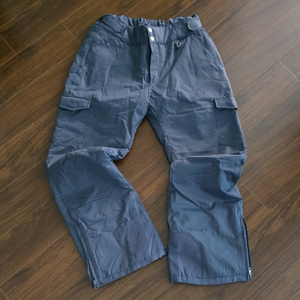 ARCTIX Women's Grey Snow Ski Sports Winter Insulated Cargo Pants, M